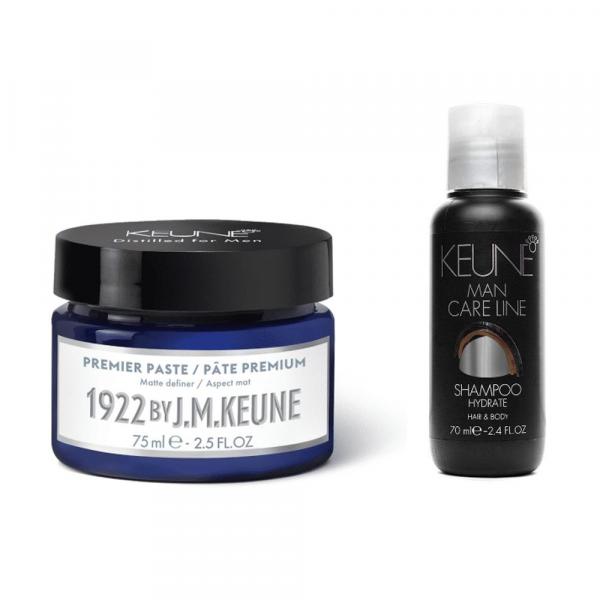 Kit Keune Premier Paste + Hydrate Shampoo 70ml