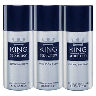Kit King Of Seduction Desodorante Antonio Banderas - Desodorante Masculino Kit