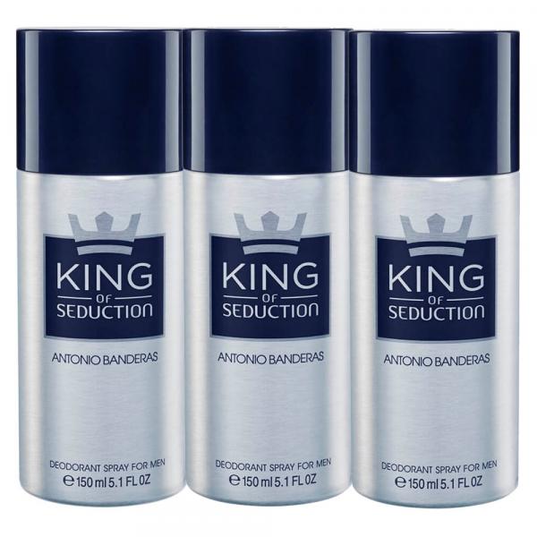 Kit King Of Seduction Desodorante Antonio Banderas - Desodorante Masculino