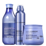 Kit L’Oréal Professionnel Serie Expert Blondifier Cool Gloss (3 Produtos)