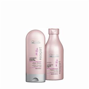 Kit L`Oréal Vitamino Color com Shampoo e Condicionador - 150ml+250ml