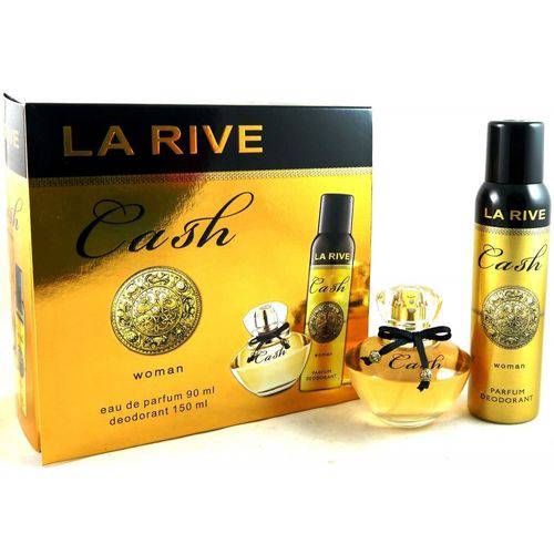 Kit La Rive Cash Woman Eau de Parfum 90 Ml + Desodorante 150ml