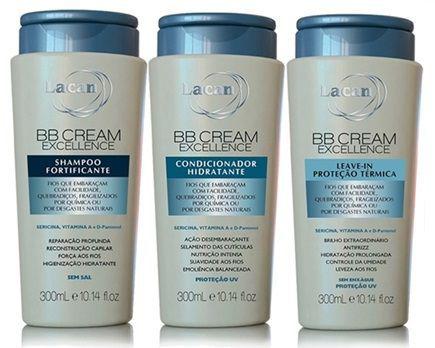Kit Lacan BB Cream Excellence 3 Produtos