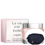 Kit Lancôme La Vie Est Belle - Creme Hidratante 200ml+Lancôme Idôle - Nécessaire