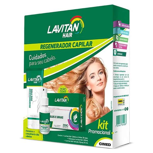 Kit Lavitan Hair Regenerador Capilar - Cimed