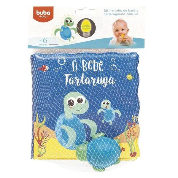 Kit Livrinho de Banho e Tartaruguinha - Buba