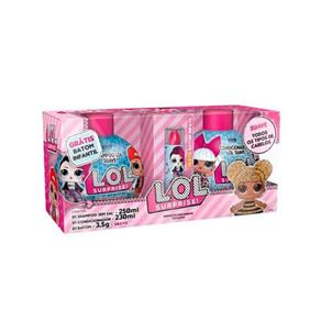 Kit Infantil Shampoo 250ml + Condicionador 230ml + Batom