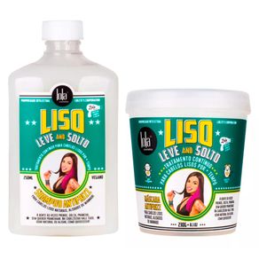 Kit Lola Cosmetics Liso, Leve e Solto (2 Produtos) Conjunto