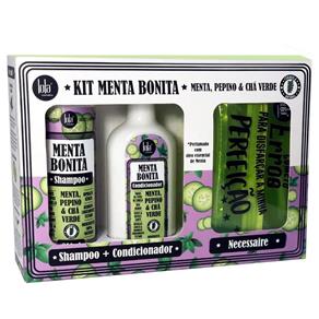 Kit Lola Menta Bonita Shampoo 250ml + Condicionador 180g e Necessaire