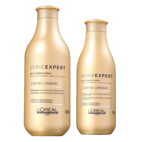 Kit Loréal Absolut Repair Lipdium-shampoo+condicionador - Loréal Professionnel