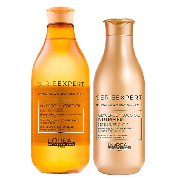 Kit Loréal Nutrifier Shampoo 300ml+condicionador 200ml - Loréal Professionnel