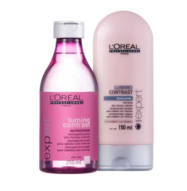 Kit LOréal Professionnel Lumino Contrast Shampoo + Condicionador - Loreal