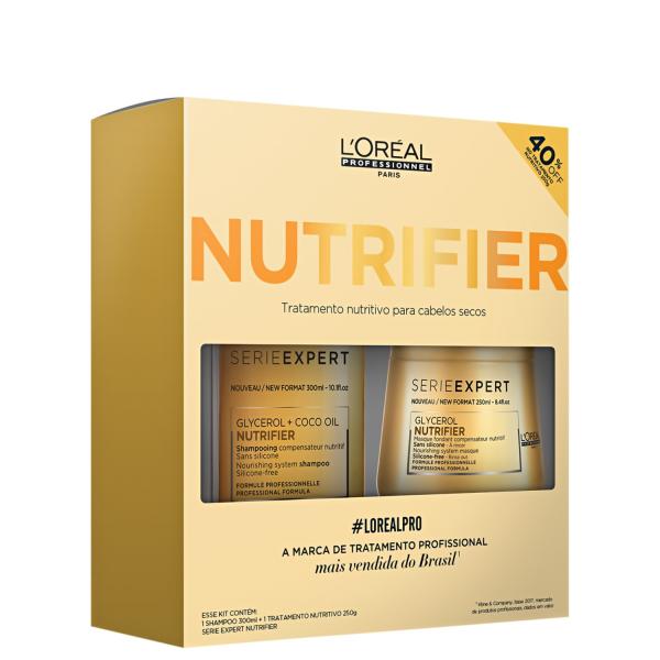 Kit L'oréal Professionnel Nutrifier Tratamento (2 Produtos)