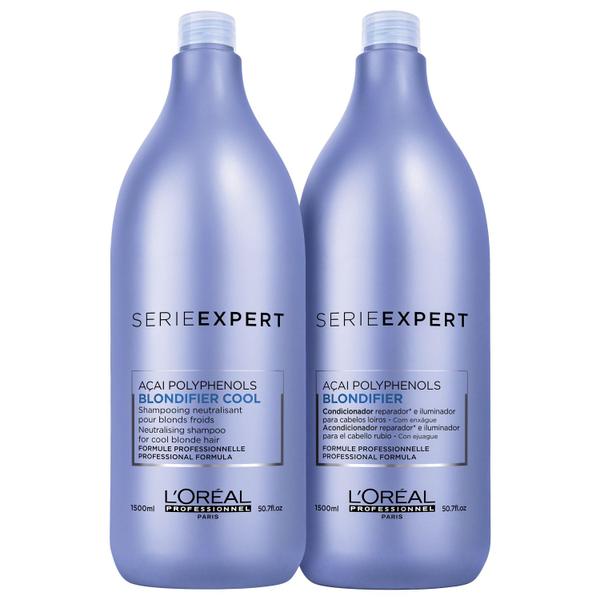 Kit L'Oréal Professionnel Serie Expert Blondifier Cool Salão Duo (2 Produtos)