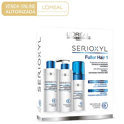 Kit L'Oréal Professionnel Serioxyl Shampoo + Condicionador + Mousse