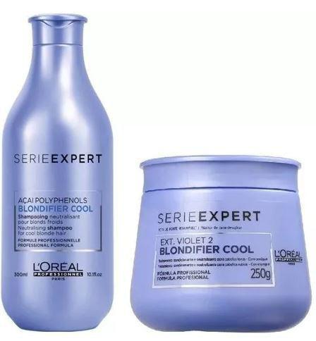 Kit Loréal Professionnel Shampoo + Máscara Blondifier Cool - Loreal