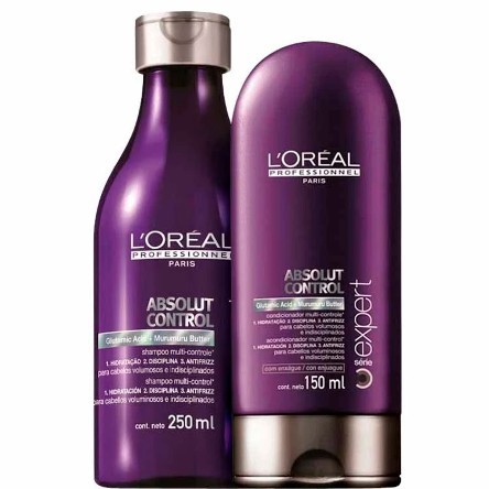 Kit Loréal Profissional Shampoo e Condicionador Absolut Control - Loreal