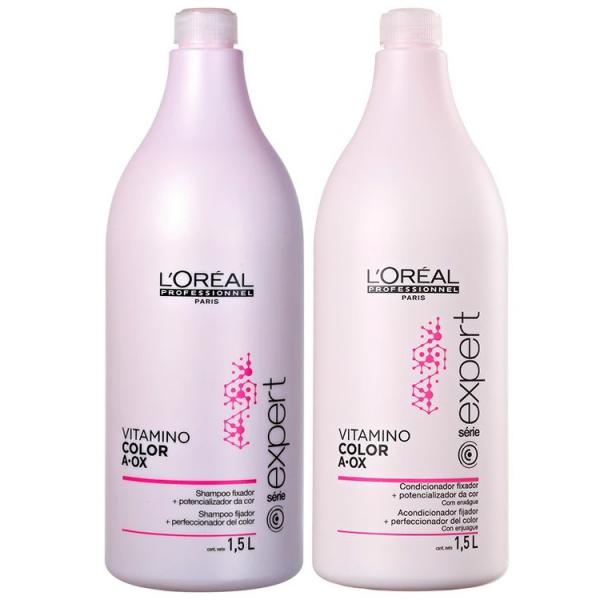 Kit Loreal Profissional Vitamino Color Shampoo1500ml e Condic.1500ml - Loreal Profissional