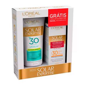 Kit Loreal Protetor Solar Expertise FPS30 200ml + Protetor Solar Facial 25g