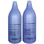 Kit Loreal Série Expert Blondifier Gloss 1500ml Shampoo e Condicionador