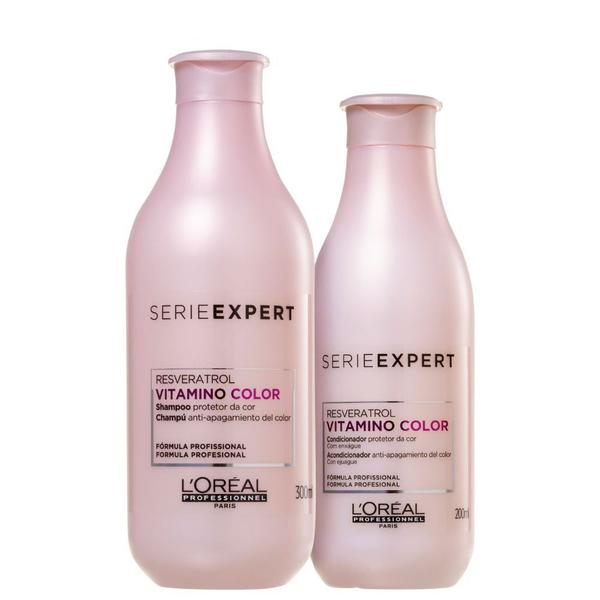 Kit Loreal Vitamino Color Aox Shampoo 300ml + Cond 200ml