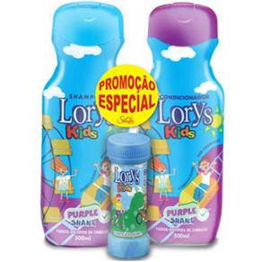 Kit Lorys Kids Shampoo + Condicionador + Purple