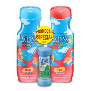 Kit Lorys Kids Shampoo + Condicionador Red