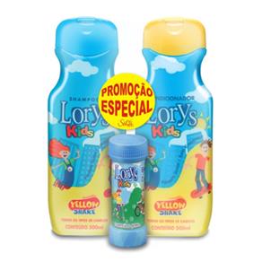 Kit Lorys Kids Shampoo + Condicionador + Yellow