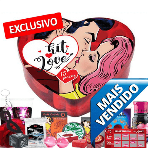 Kit Love 15 Itens - Jeito Sexy