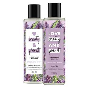 Kit Love Beauty & Planet Óleo de Argan & Lavanda Shampoo 300ml + Condicionador 300ml