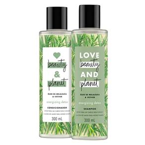 Kit Love Beauty & Planet Óleo de Melaleuca & Vetiver Shampoo + Condicionador - 300 Ml