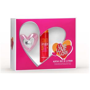 Kit Love Love Love Agatha Ruiz de La Prada Eau de Toilette Feminino 80 Ml + Shower Gel 100 Ml - 80 ML