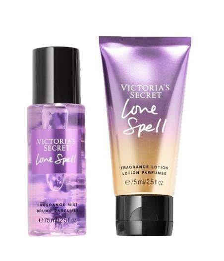 Kit Love Spell Splash e Creme 75ml Cada - Victoria Secrets
