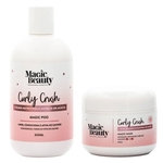 Kit Low Poo Curly Crush Magic Beauty - Shampoo + Máscara 3B a 4C