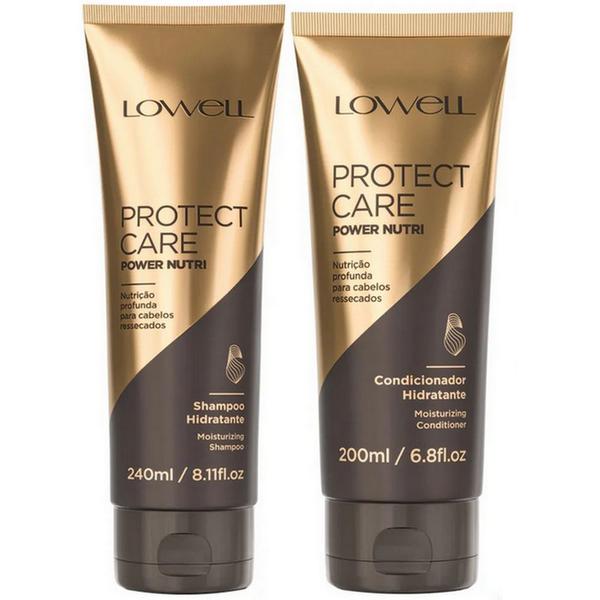 Kit Lowell Protect Care Shampoo - 240ml + Condicionador - 200ml