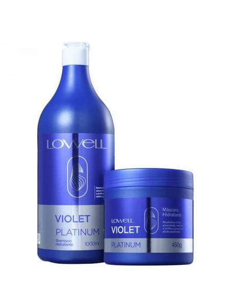 KIT LOWELL Violet Platinum Professional (2 Produtos)