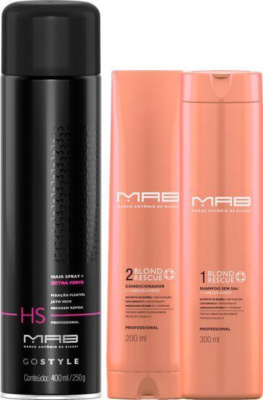Kit Mab Blond Rescue + Hair Spray