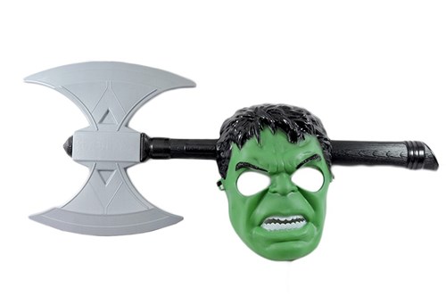 Kit Machado e Mascara Hulk