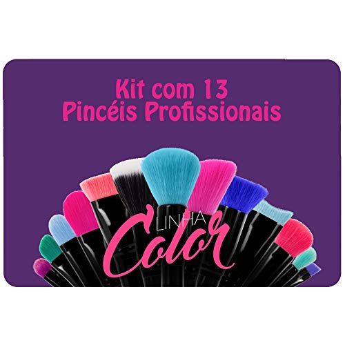 Kit Macrilan Color Pinceis Profissionais C/13