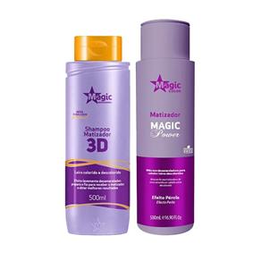 Kit Magic Color Shampoo 500ml + Máscara Magic Power 500ml