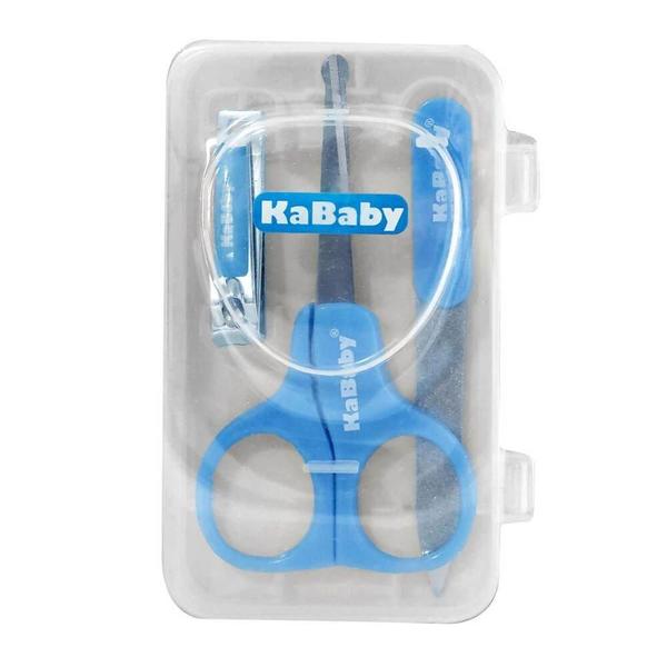 Kit Manicure com Estojo Azul - Kababy Ref 20001a