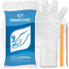 Kit Manicure Luva Caixa com 50 Unidades