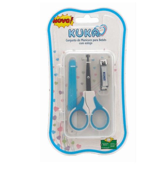 Kit Manicure para Bebes Azul 0m+ Kuka