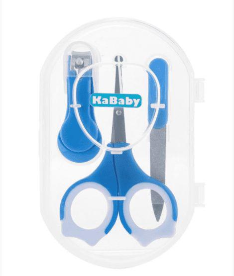 Kit Manicure para Bebes Azul Premium 0m+ Kababy