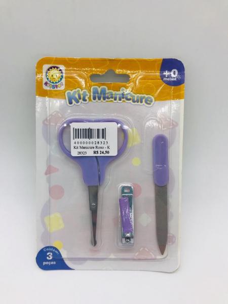 Kit Manicure Roxo - Kidstar Ref