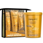 Kit Manutenção com 03 Produtos + Hidratação 1kg - Trivitt