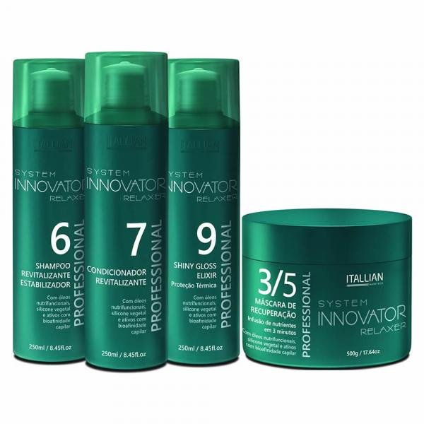 Kit Manutenção Innovator + Máscara de Recuperação 3/5 500g - Itallian Hairtech