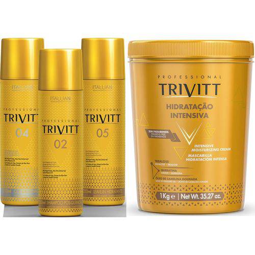 Kit Manutenção Trivitt C/3 Itens + Máscara de Hidratação Intensiva 1kg