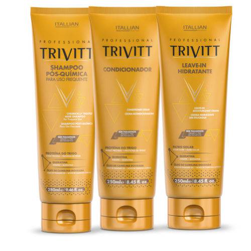 Kit Manutenção Trivitt com Leave-In Hidratante