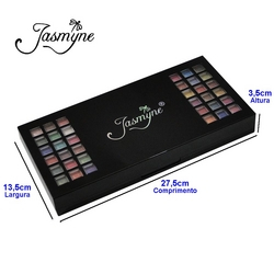 Kit Maquiagem com Sombra 3d Jasmyne V251-B
